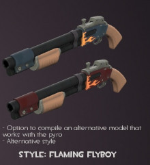 "Flaming Flyboy" Reserve Shooter
