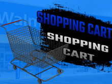 Shopping Cart over Meta Knight