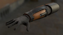 Fewes's arms on PROJECT HL2 animations