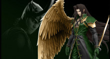 Dark green & black effects for Sephiroth