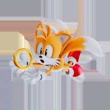 Classic Tails over Baby Daisy