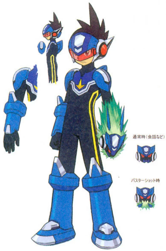 Star Force inspired skin for Mega Man.