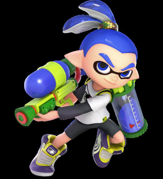 Inkling Boy over Modern Sonic [Sonic Generations] [Requests]