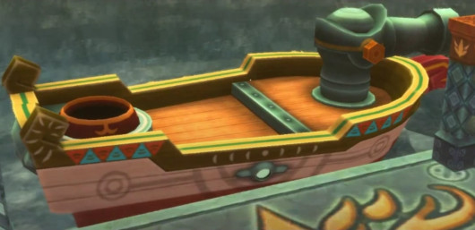 Self-propelled boat from Skyward Sword [The Legend of Zelda: Breath of ...