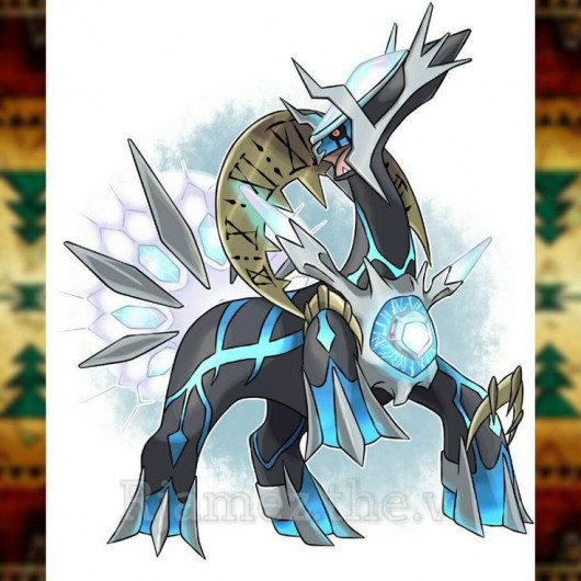 just recolor exact the same color scheme like the picture, yeah and this is for the shiny dialga