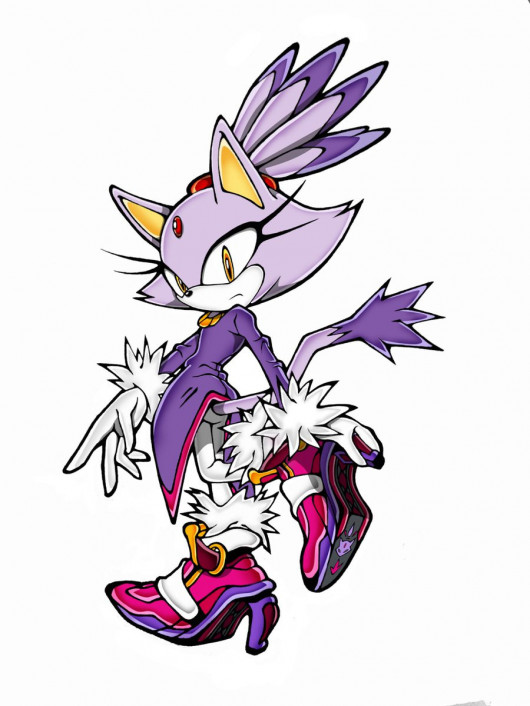 Blaze The Cat With Soap Shoes/Heels [Sonic Generations] [Requests]