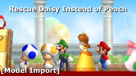 Save Daisy instead of Peach on New Super Luigi U.