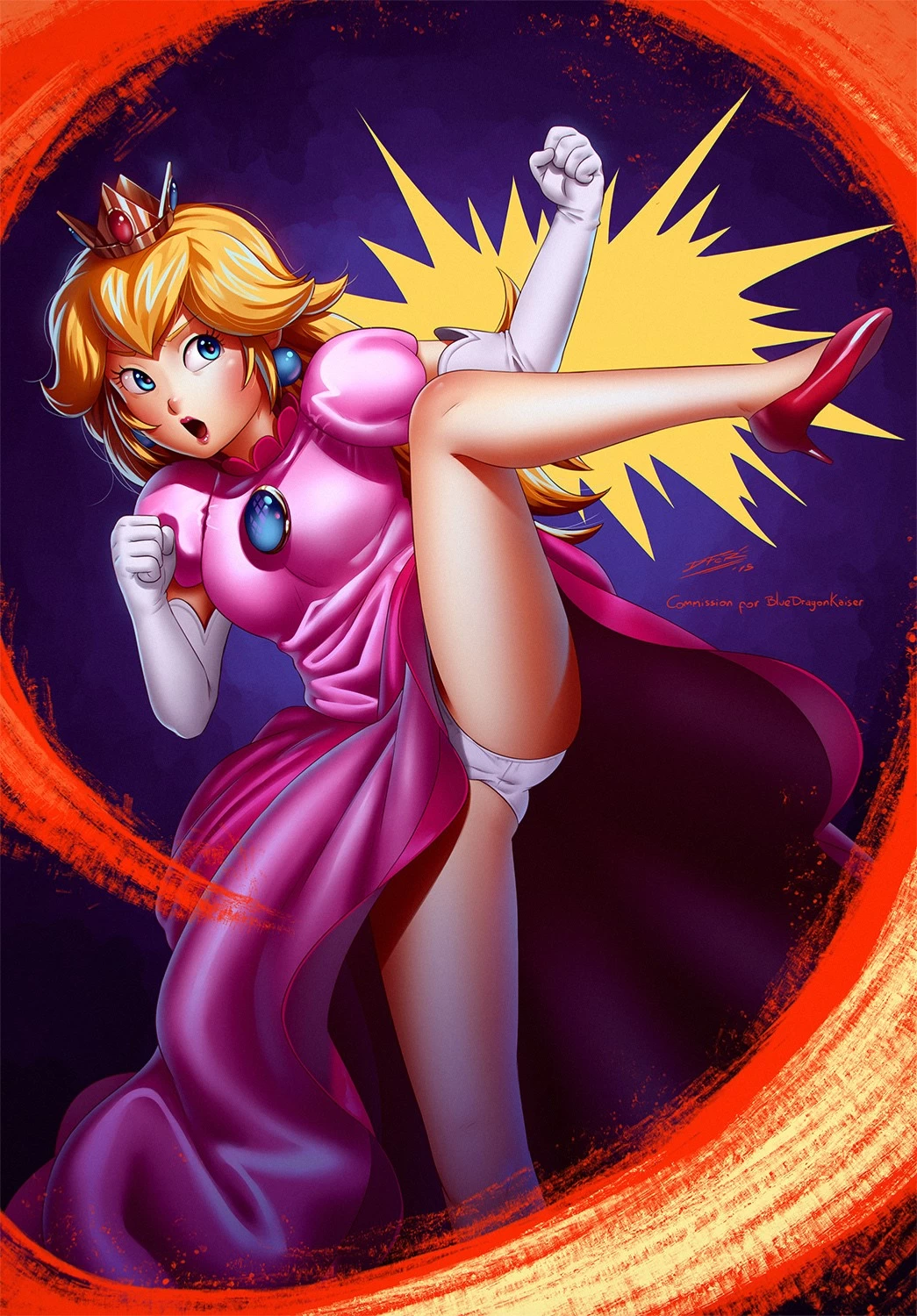 Princess peach underwear