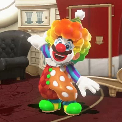 Clown Costume From Super Mario Odyssey Super Smash Bros Wii U Requests - clown suit roblox