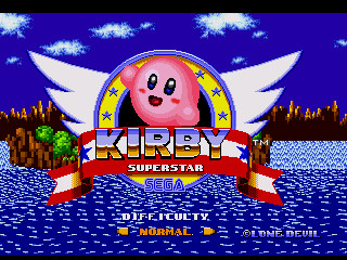 Kirby in Sonic 3 A.I.R [Sonic 3 A.I.R 