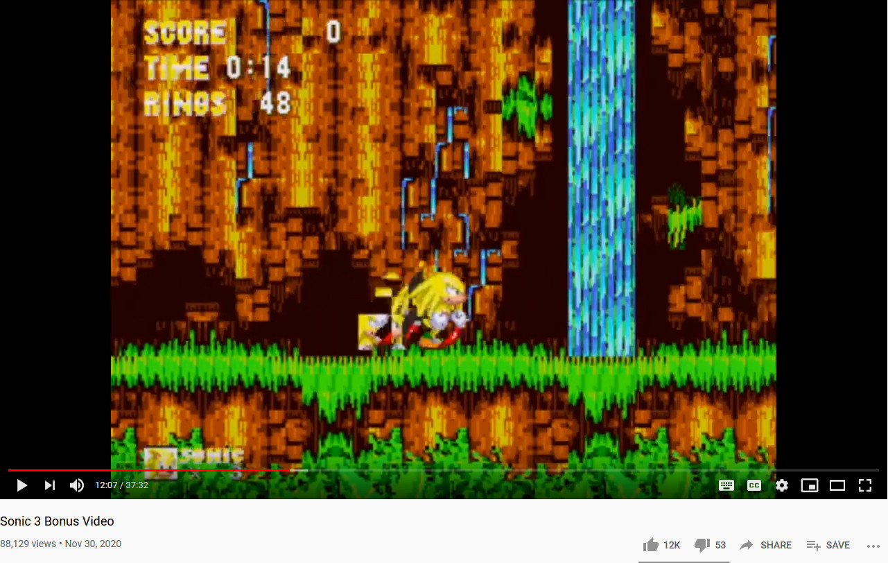 Tails and Knuckles Hyper Palettes [Sonic 3 A.I.R.] [Mods]