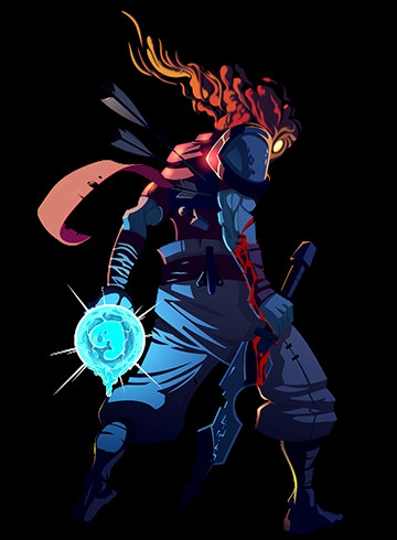 The beheaded (Dead Cells) as bf [Friday Night Funkin'] [Requests]