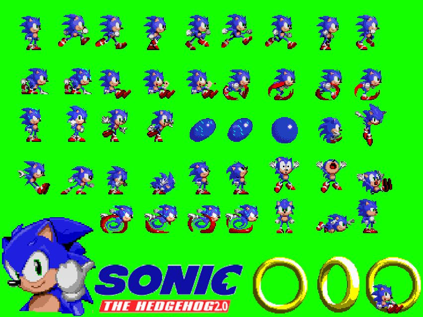 how to change sprites in sonic 1