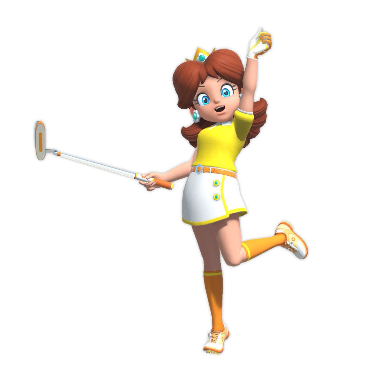 Peach and Daisy's outfits from Mario Golf Super Rush [Super Smash Bros