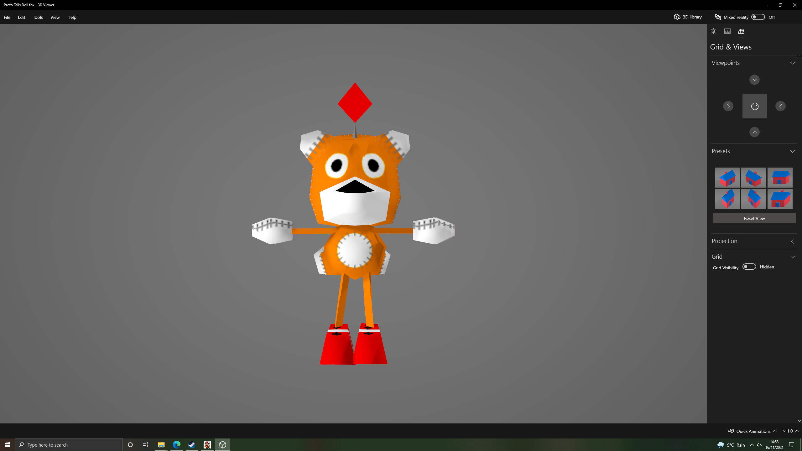 Steam Workshop::Tails Doll (Prototype) - Sonic R