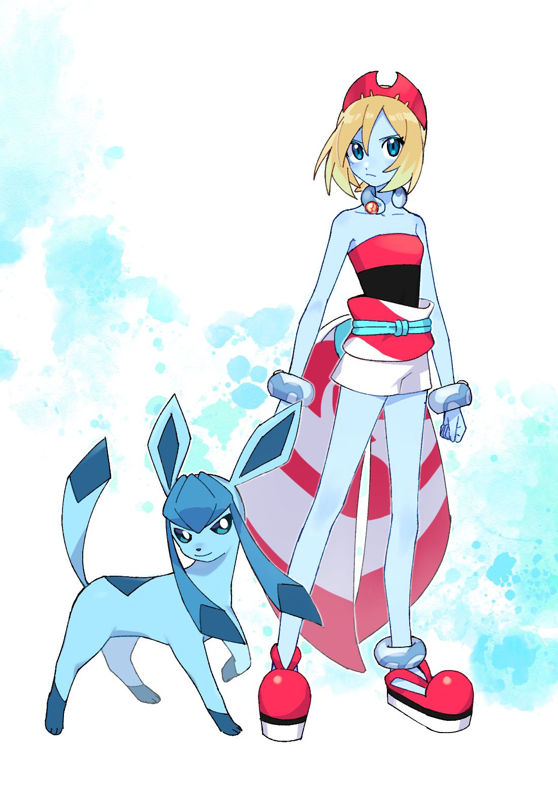 Irida skin colour change to cyan blue Request for Pokémon Legends ...