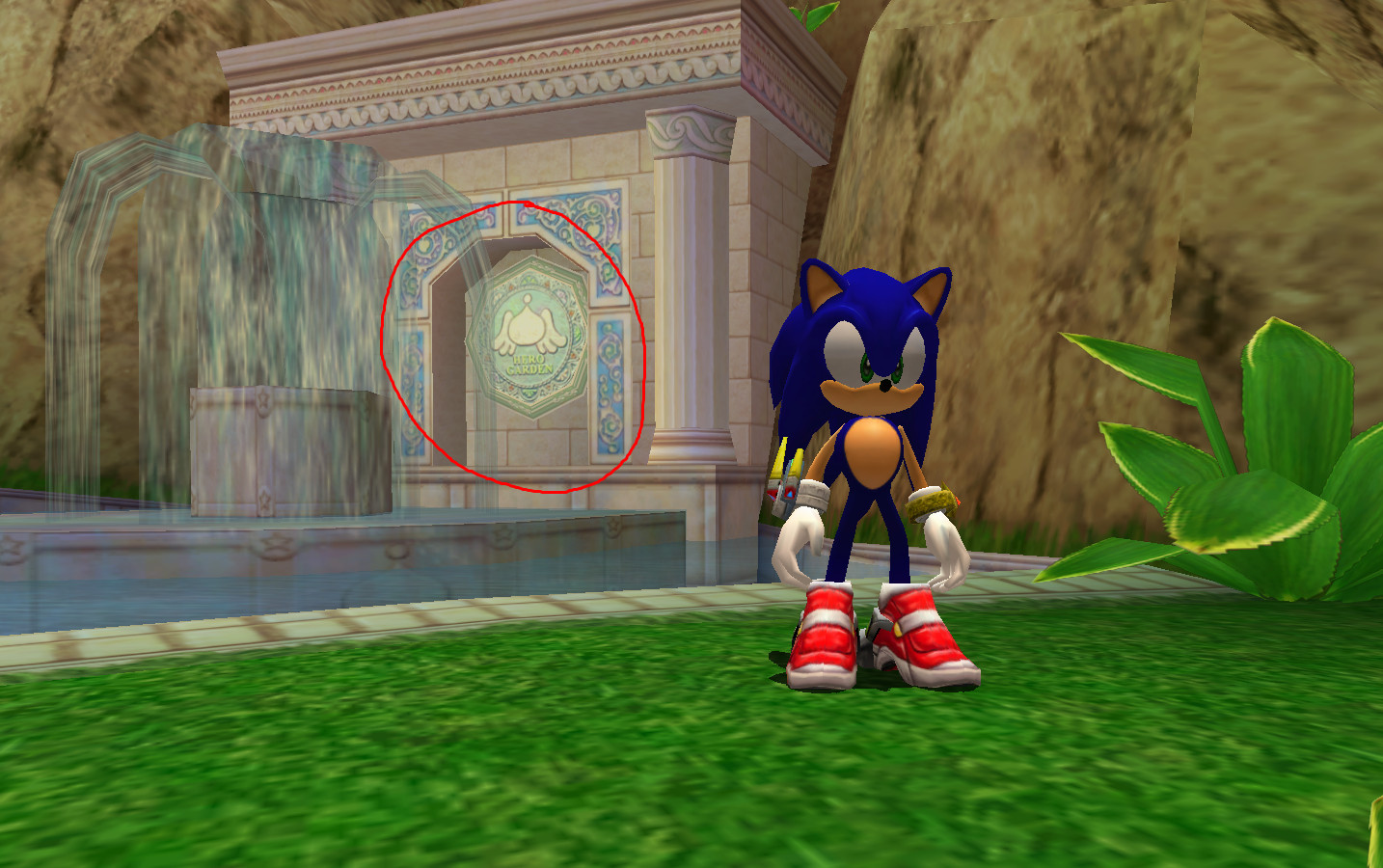 Chao Karate / Race entrance for all gardens [Sonic Adventure 2] [Requests]