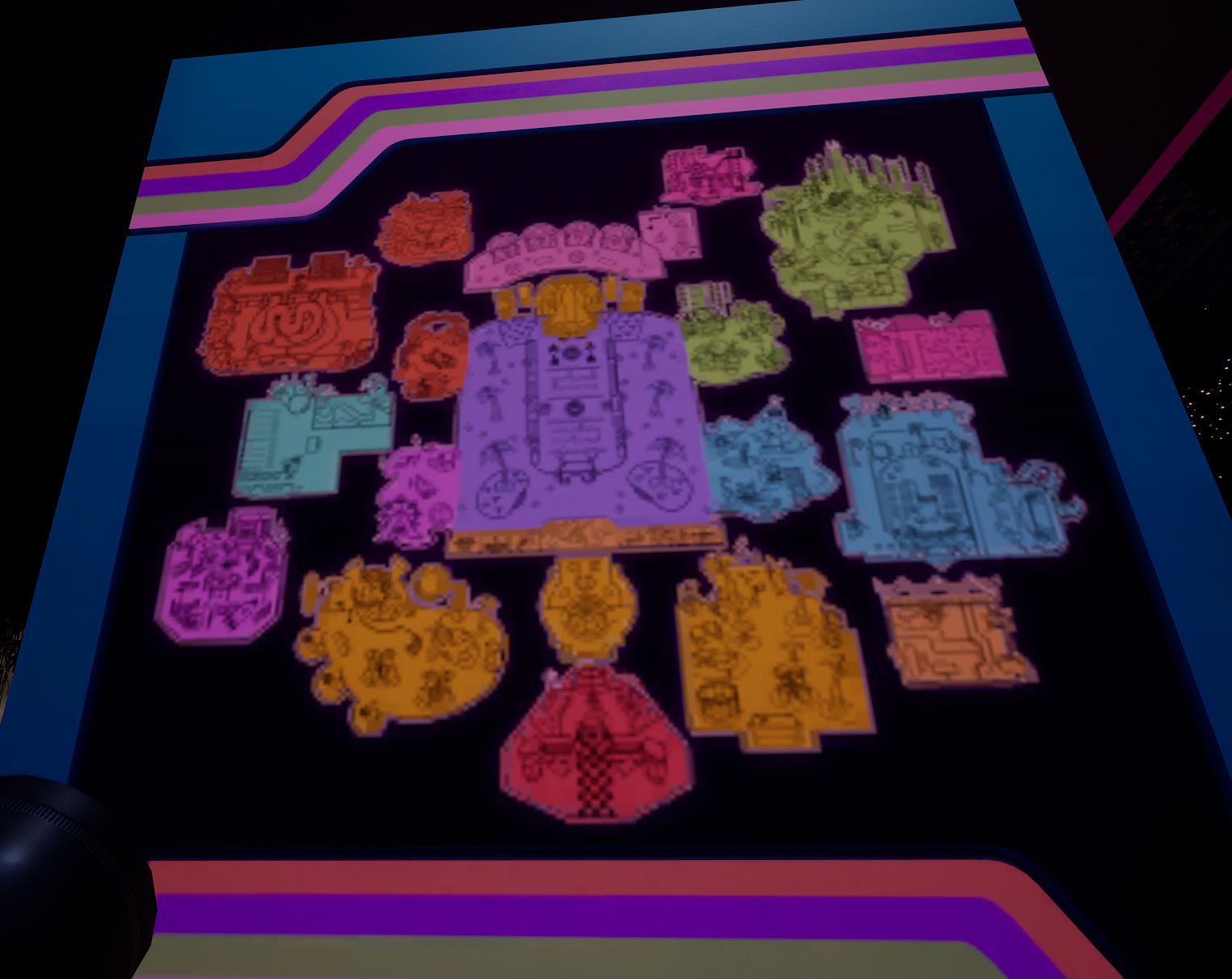 SECURITY BREACH LABELED MAP  Five Nights At Freddy's Amino