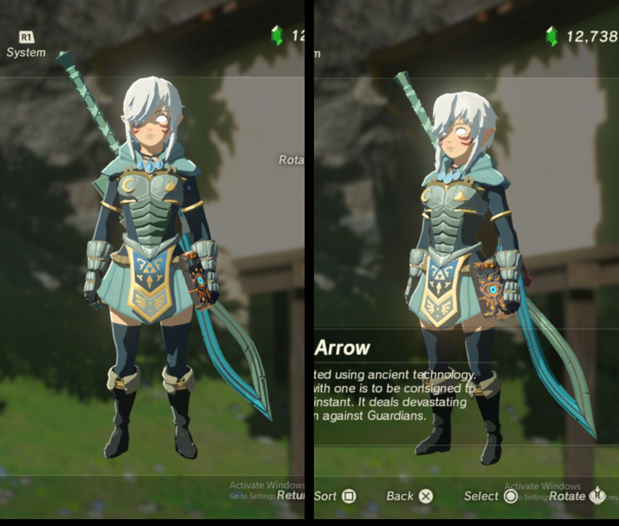 Revised Fierce Deity Set for Linkle [The Legend of Zelda: Breath of the  Wild (WiiU)] [Requests]