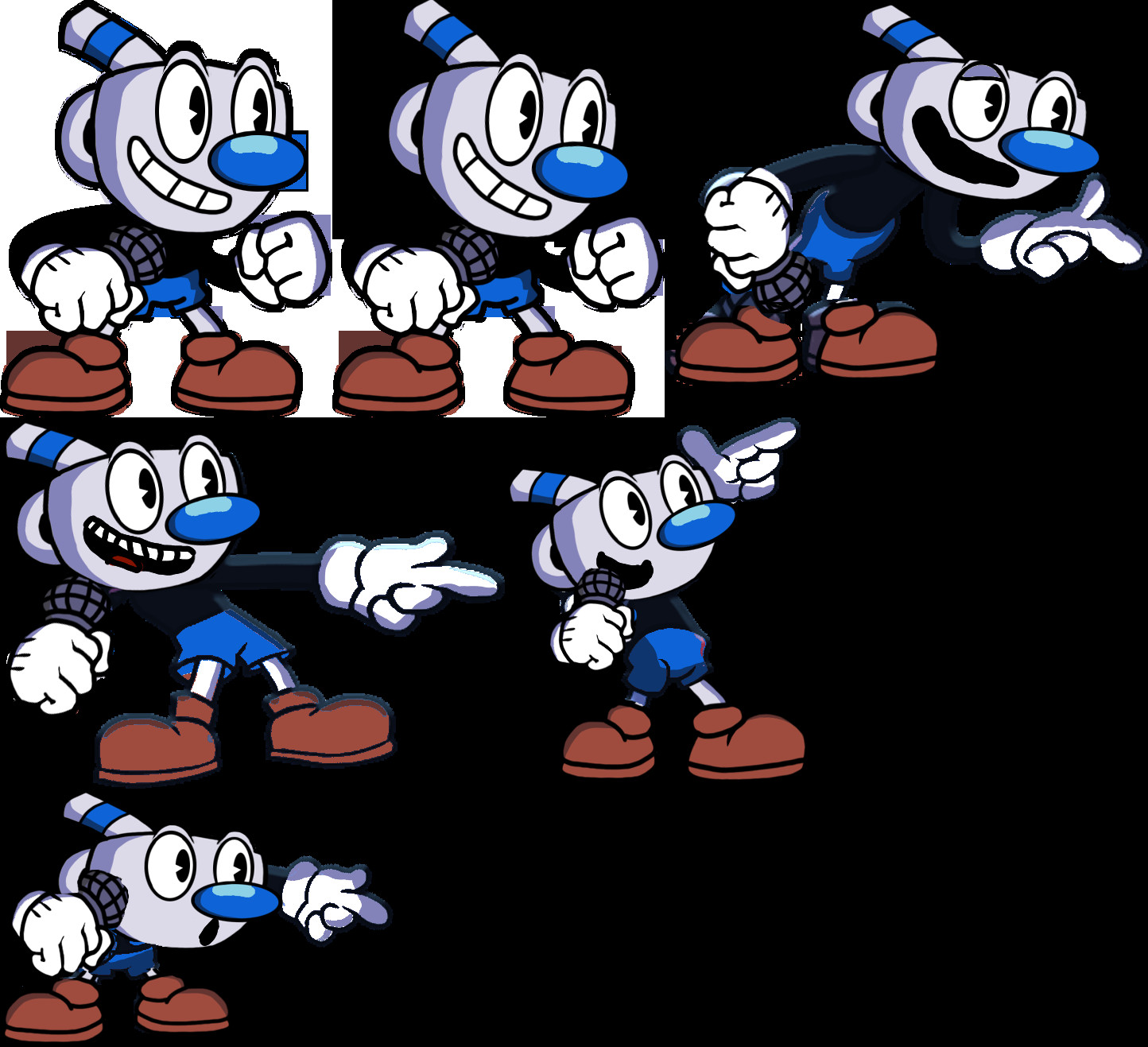 too slow but cuphead and mugman sings it [Friday Night Funkin'] [Requests]