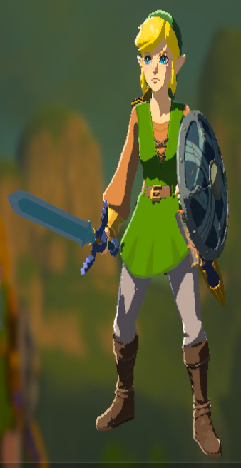 Linkle 3.0 TimeLine RE WORK MODEL [The Legend of Zelda: Breath of the ...