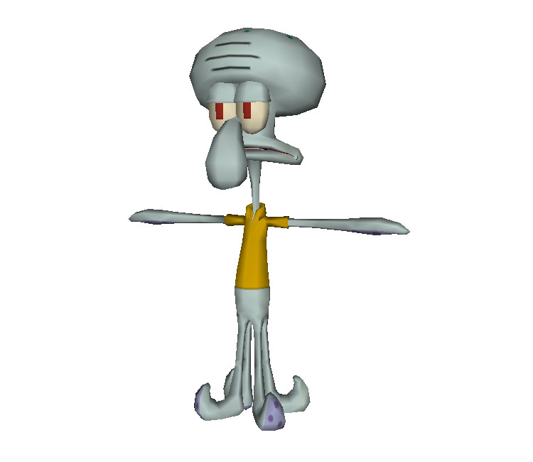 (100 points) Playable Squidward [Splatoon 3] [Requests]