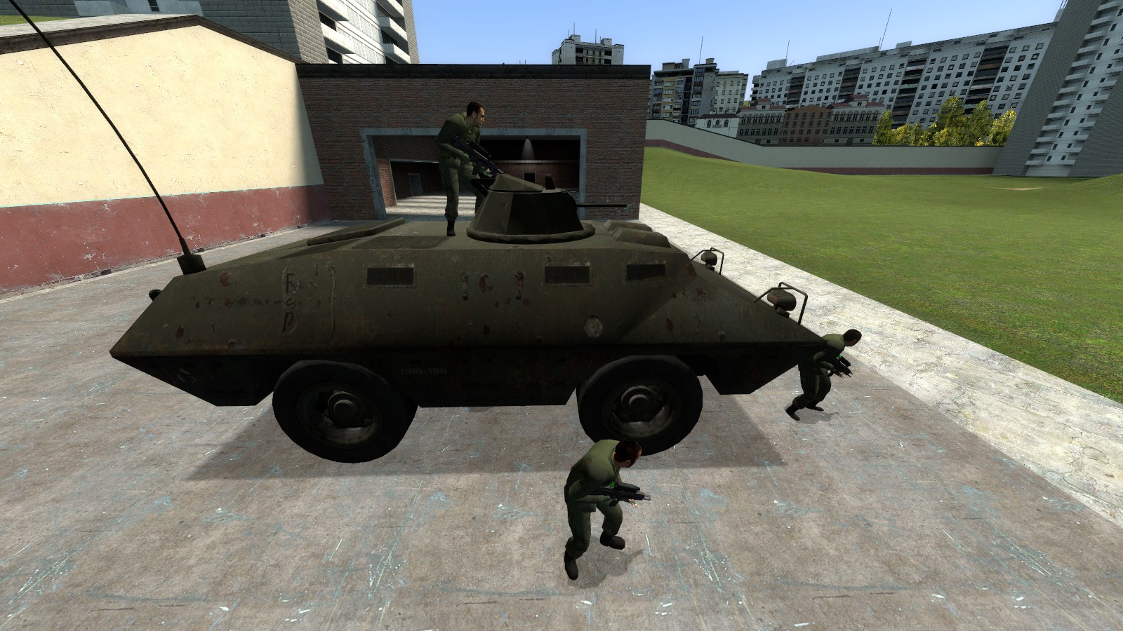 Combine APC replaced with Beta Apc [Half-Life 2] [Requests]