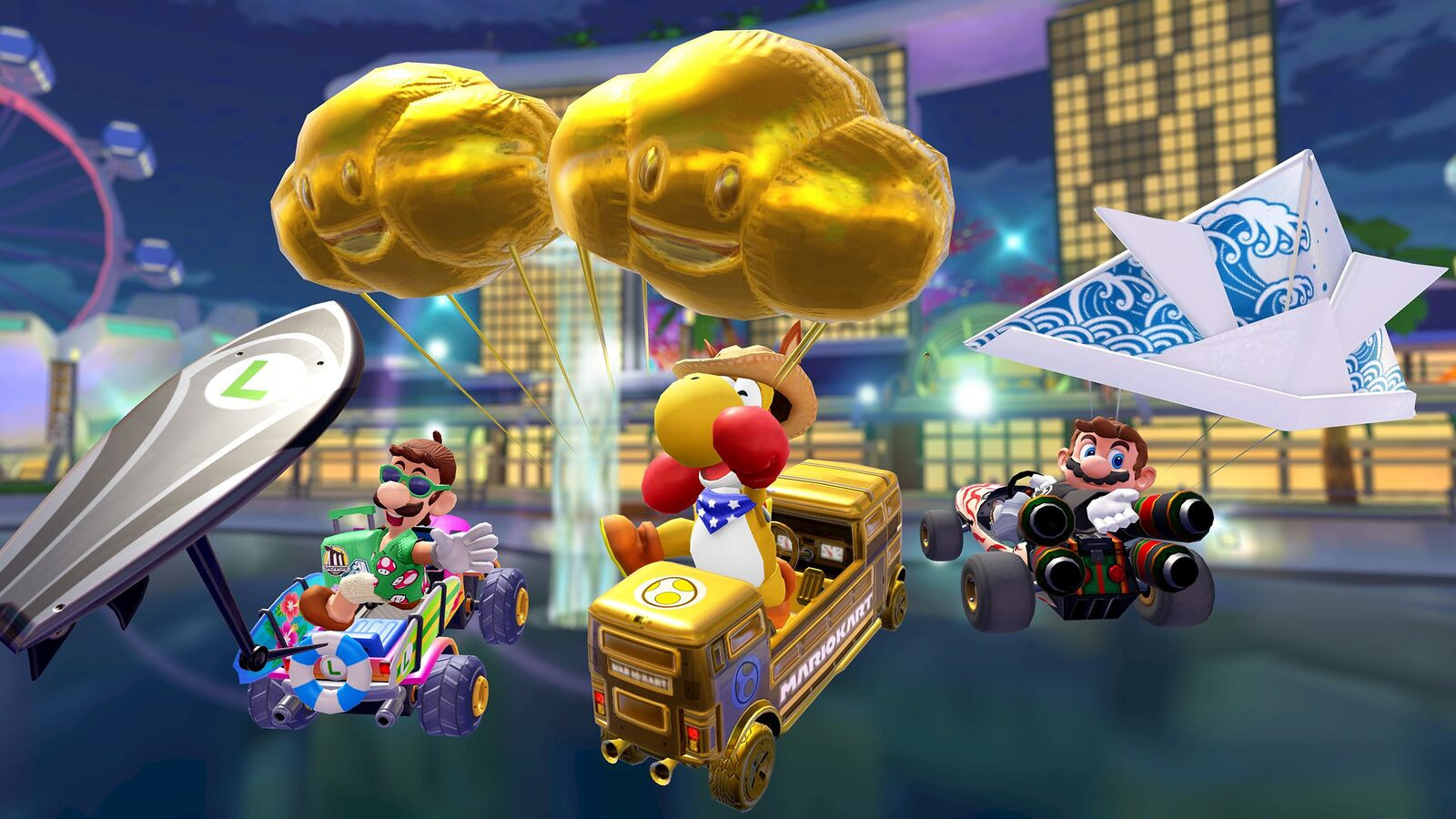 Golden Clouds for MK8 Deluxe [Mario Kart 8 Deluxe] [Requests]