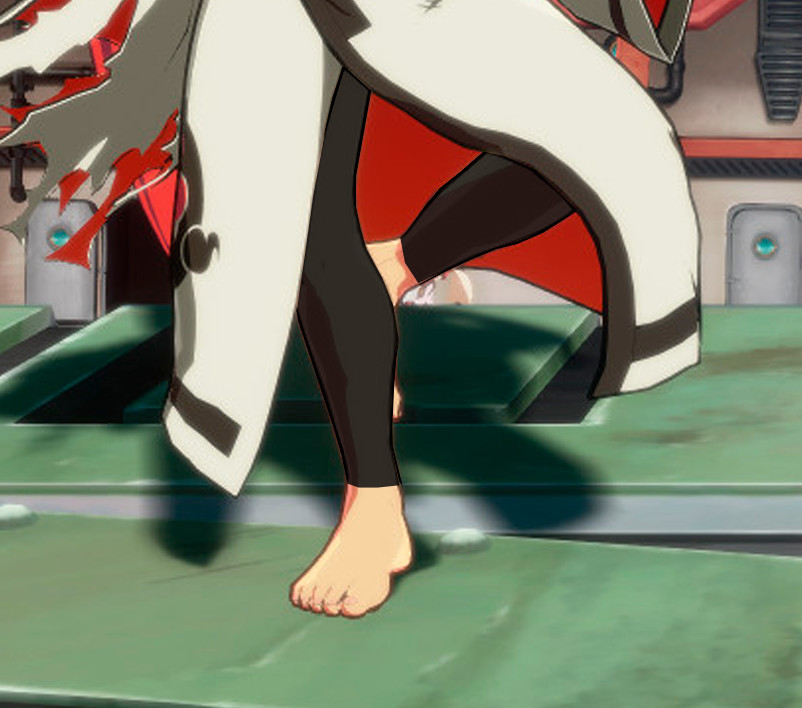 Baiken Barefoot + Leggings [GUILTY GEAR -STRIVE-] [Requests]