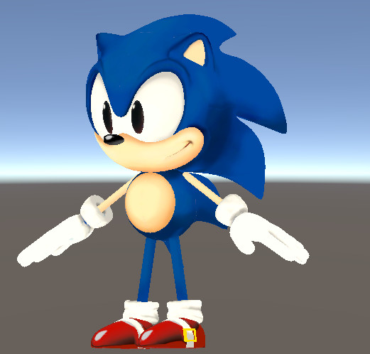 Custom Sonic Boxart Model over Sonic [Sonic Frontiers] [Requests]
