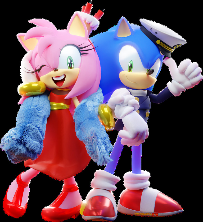 Birthday Amy Rose from "The Murder of Sonic the Hedgehog" Model [Sonic Frontiers] [Requests]