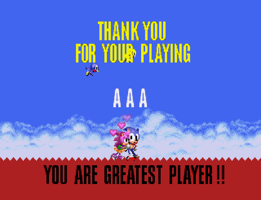 Restore secret ending screen. [Sonic CD (2011)] [Requests]