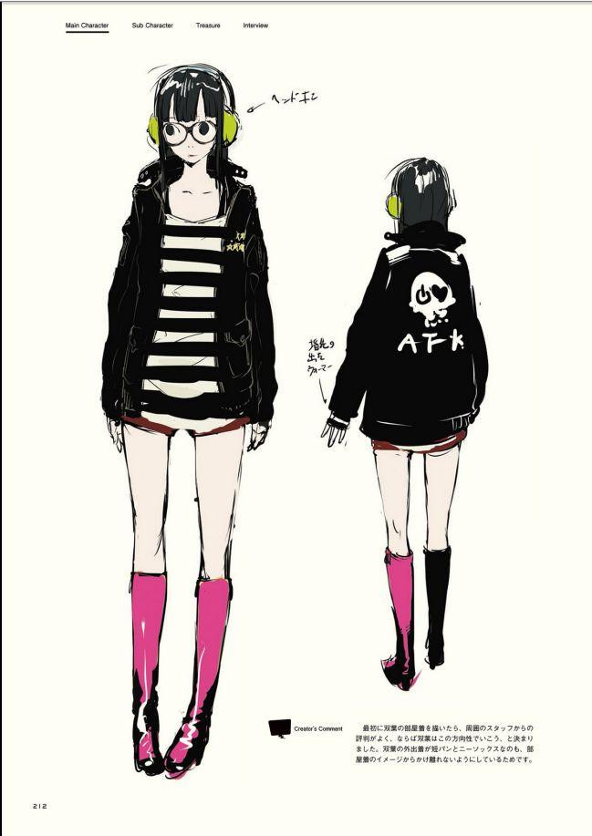 futaba with black hair [Persona 5 Royal (PC)] [Requests]