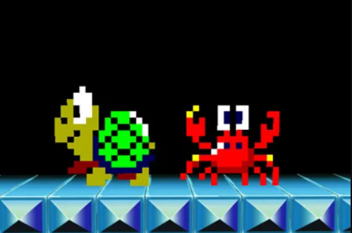 shellcreeper - super mario wiki, the mario... Shellcreepers and Sidesteppers (From Mario Bros. Stage) on any stage ...