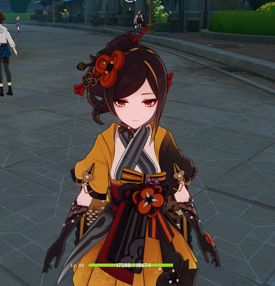 sideboob Chiori Sideboob [Genshin Impact] [Requests]