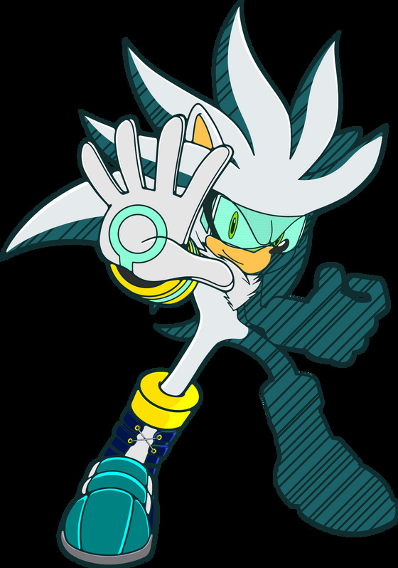 Sonic Riders Silver Art Sonic Riders Silver Art