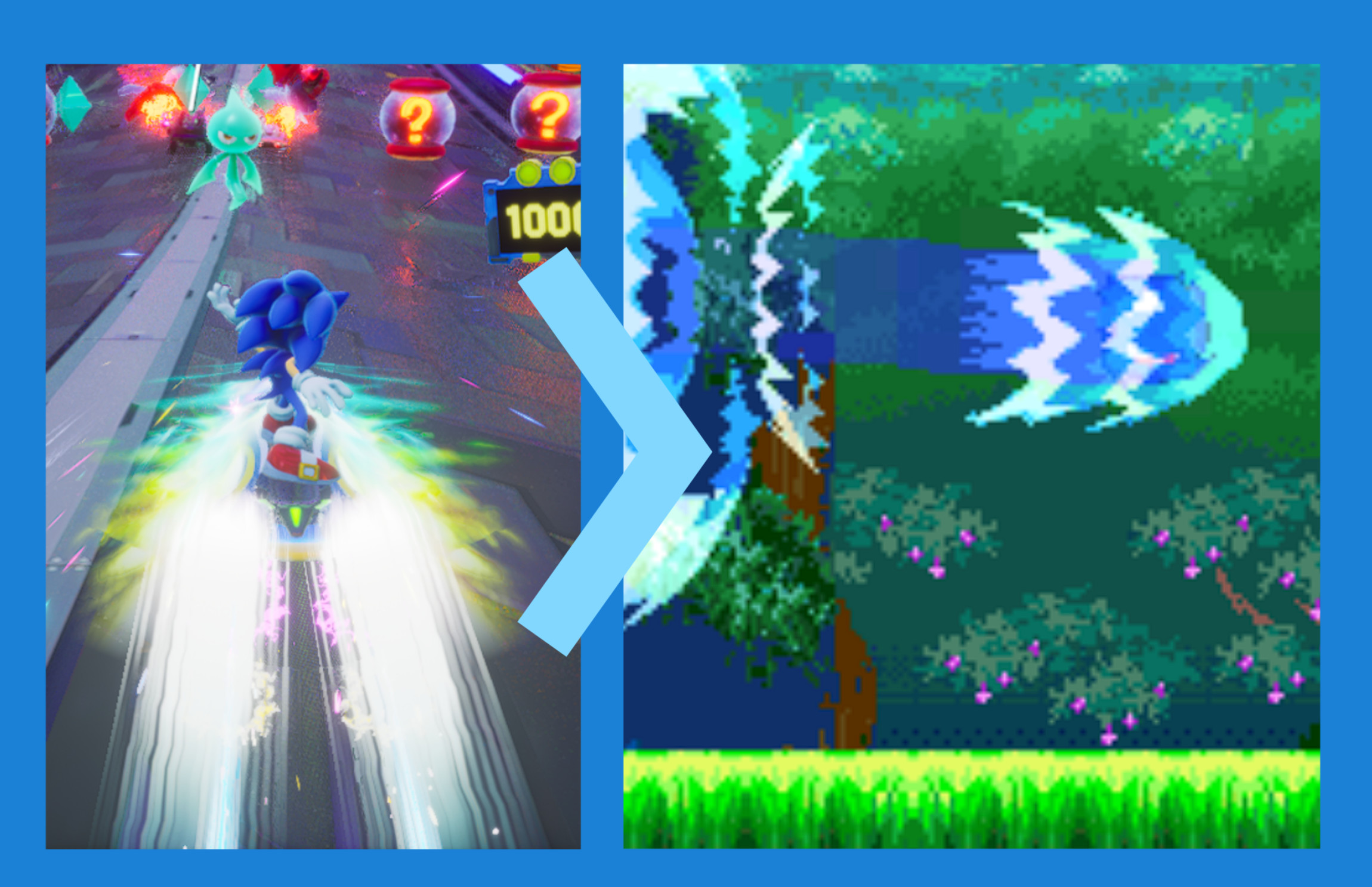 Change boost wisp effect to Rush boost Request for Sonic Racing ...