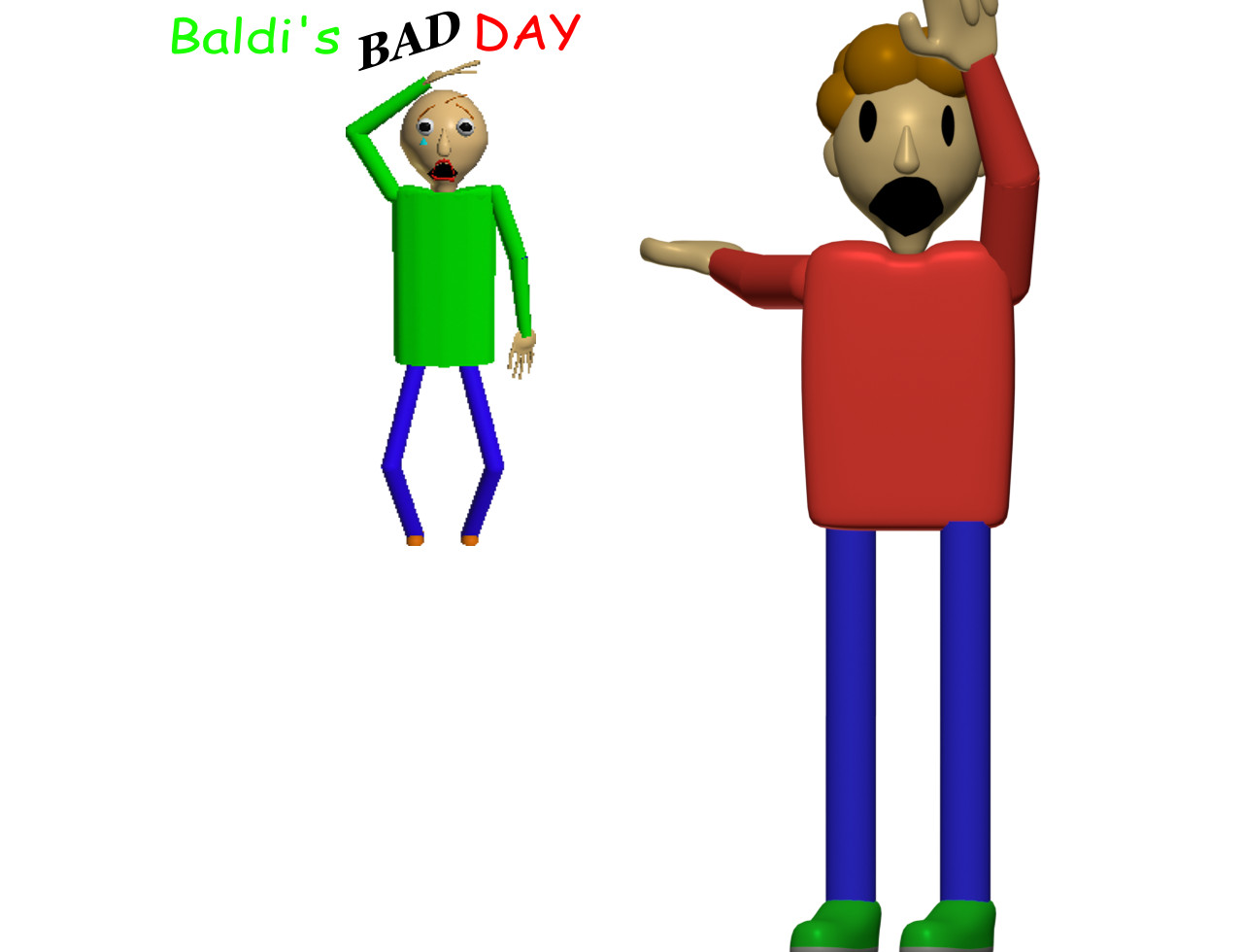 Baldi's Bad Day Request for Baldi's Basics | Baldi Requests