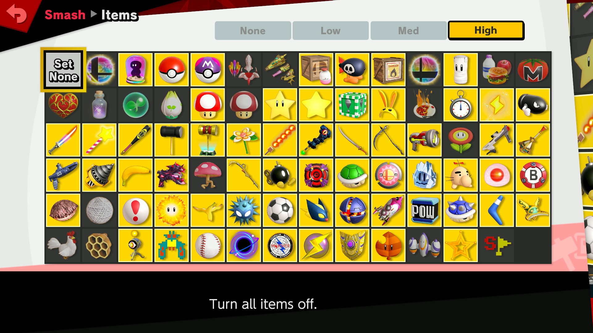 Custom Quickplay Preferred Rules Items Request for Super Smash Bros ...
