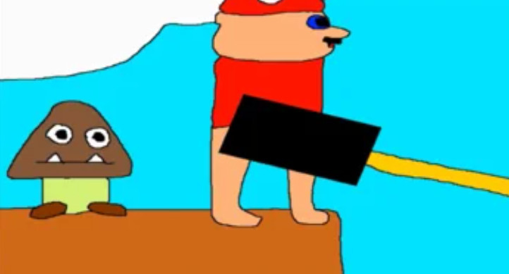 bebop hyperbeam is mario taking a piss
