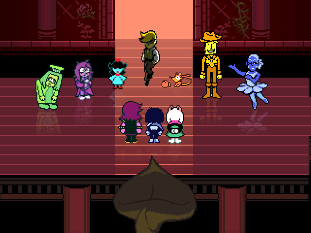 Deltarune Flowers as skins