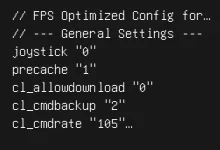 Cs 1.6 Rate and Network Settings Config Script for Counter-Strike 1.6 ...