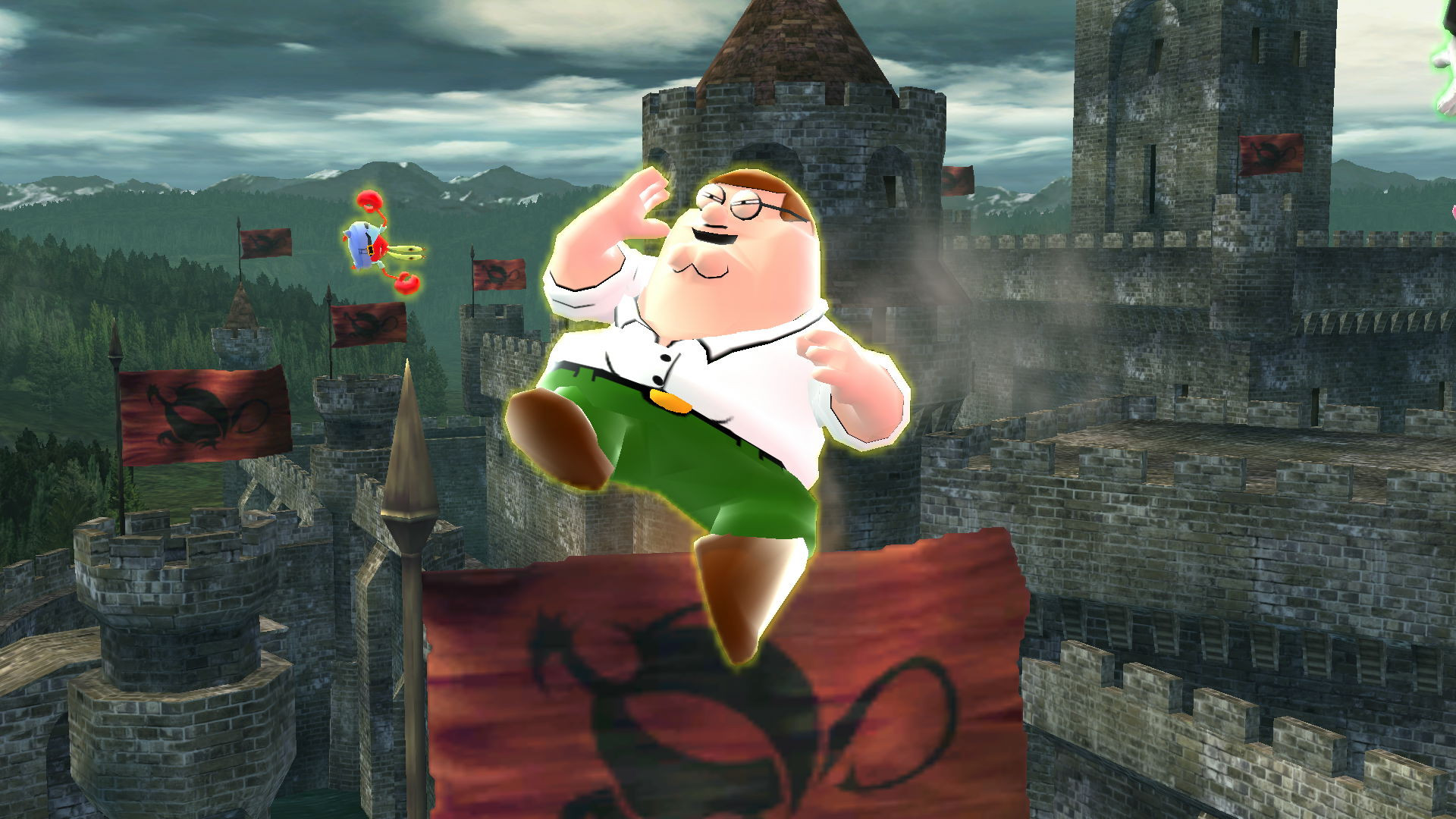 Peter Griffin Super Smash Bros Wii U Skin Mods