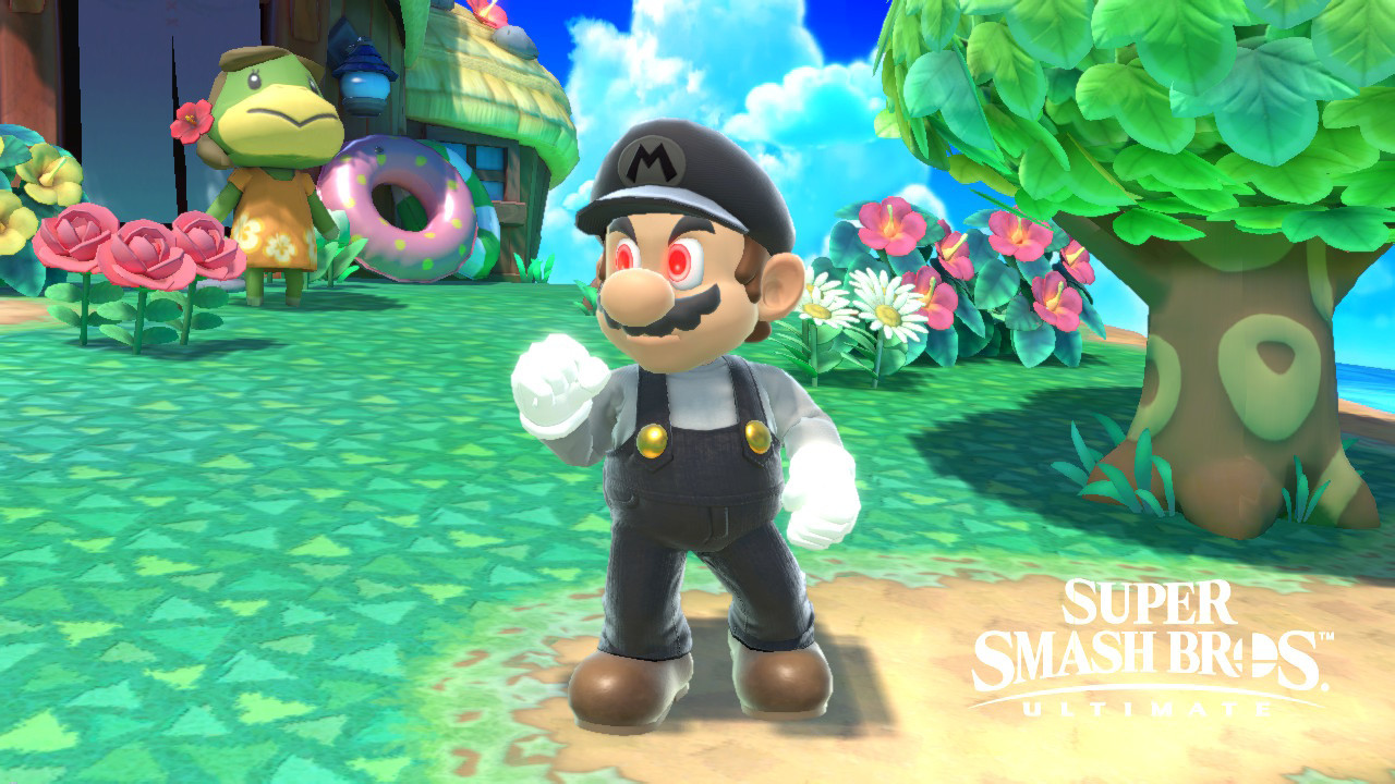 Evil Mario HQ Mod 0.9 [Super Smash Bros. Ultimate] [Skin Mods]