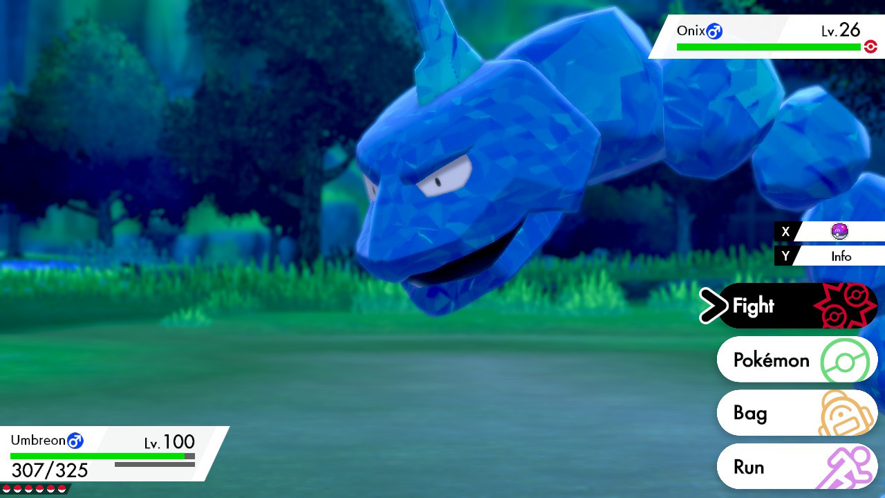 Shiny Onix Pokemon Crystal