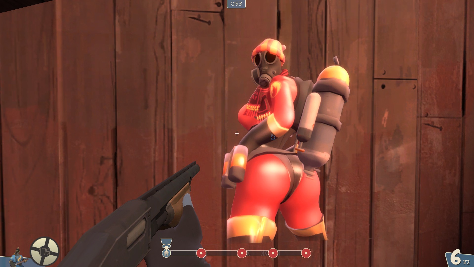 A Spray for Team Fortress 2. Winter Pyro. 