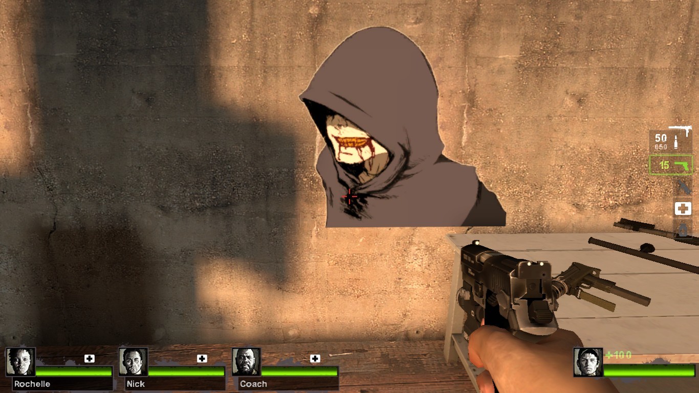 A hunter spray for L4D2 and yes I intend making it big. 