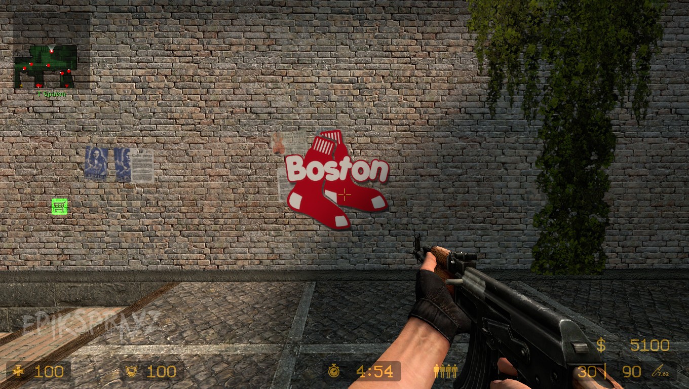 Boston Red Sox [Counter-Strike: Source] [Sprays]