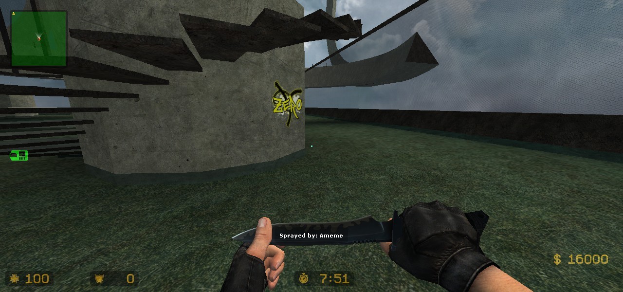 Zer0 Graffiti Spray Counter Strike Source Sprays 