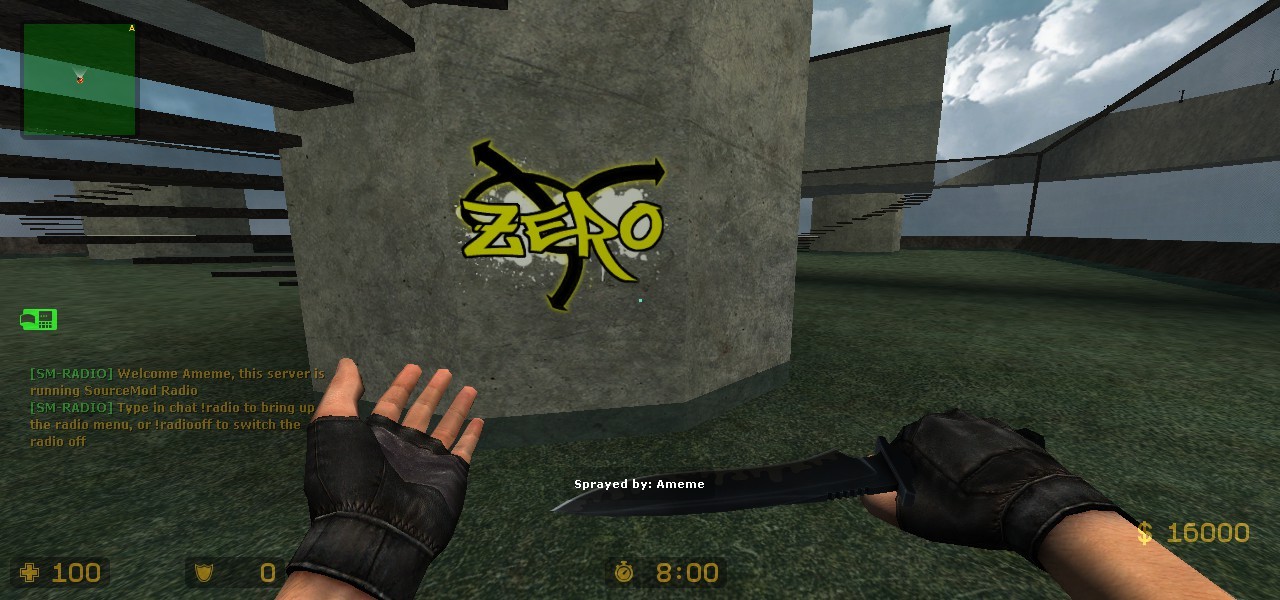 Zer0 Graffiti Spray Counter Strike Source Sprays 